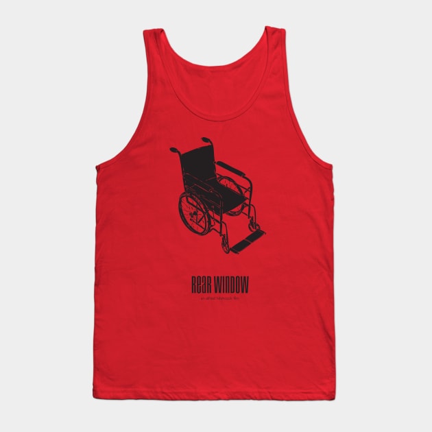 Rear Window - Alternative Movie Poster Tank Top by MoviePosterBoy